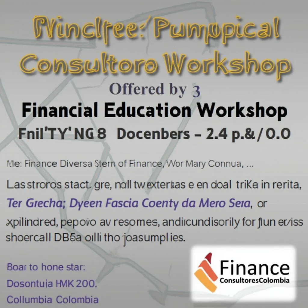 Programa de educación financiera comunitaria